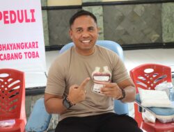 Sambut HUT Bhayangkara ke-80, Polres Toba Gelar Donor Darah dan Pemeriksaan Kesehatan Gratis untuk Masyarakat
