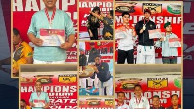 Torehkan Prestasi Gemilang, Tim Karate Polres Musi Rawas Borong 12 Medali di Ajang Kapolda Cup 2026